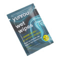 75% Ethyl Soft And Tender Biodegradable Flushable feminine care Household Wet Wipes with individual packing